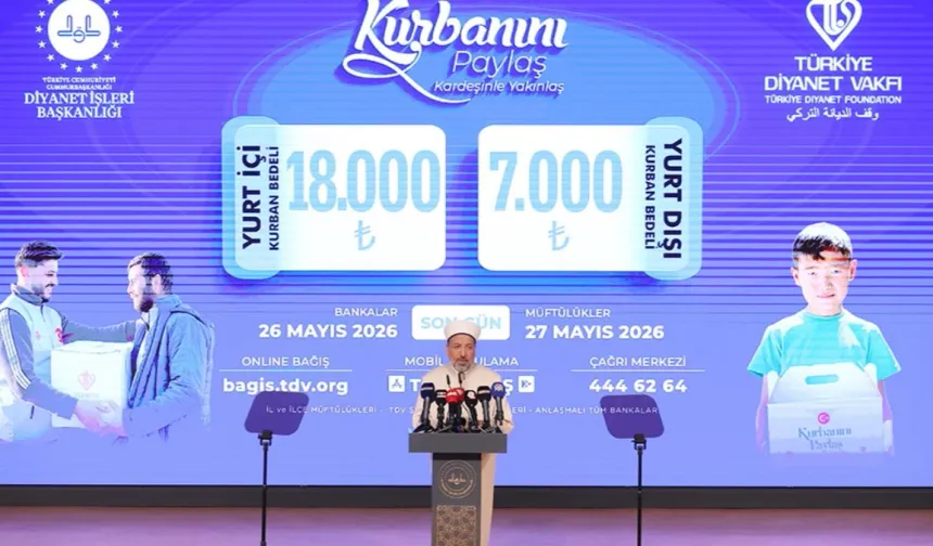 Vekaletle kurban kesim bedeli belli oldu