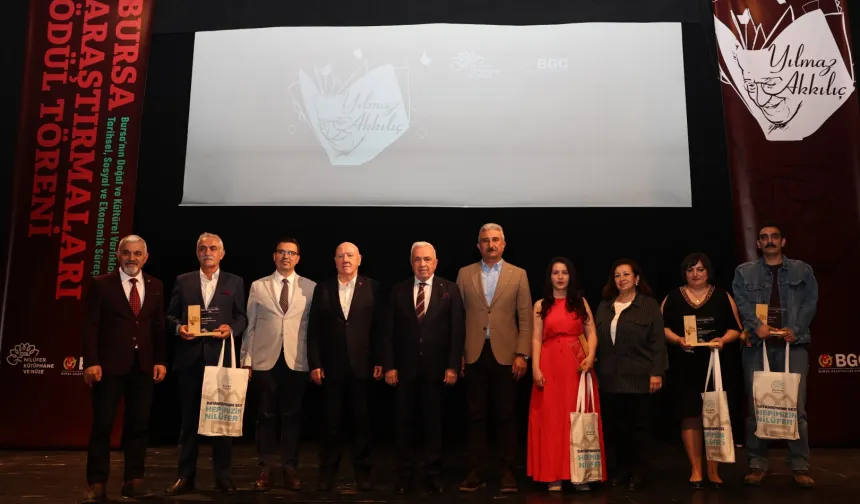 Yılmaz Akkılıç Bursa Araştırmaları Ödülü sahiplerini buldu