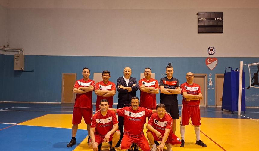 13. İsko geleneksel voleybol turnuvası coşkuyla başladı