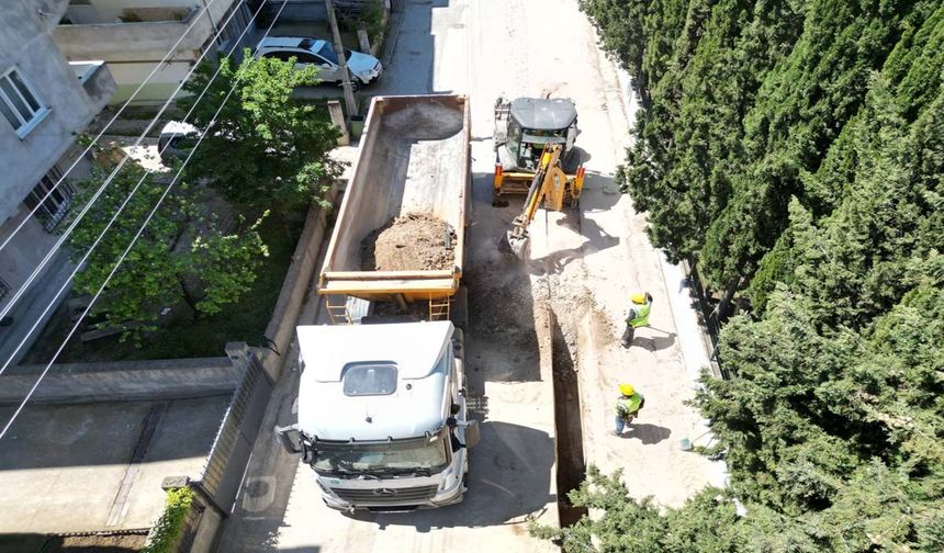 Büyükşehir Osmangazi’de altyapıyı güçlendiriyor