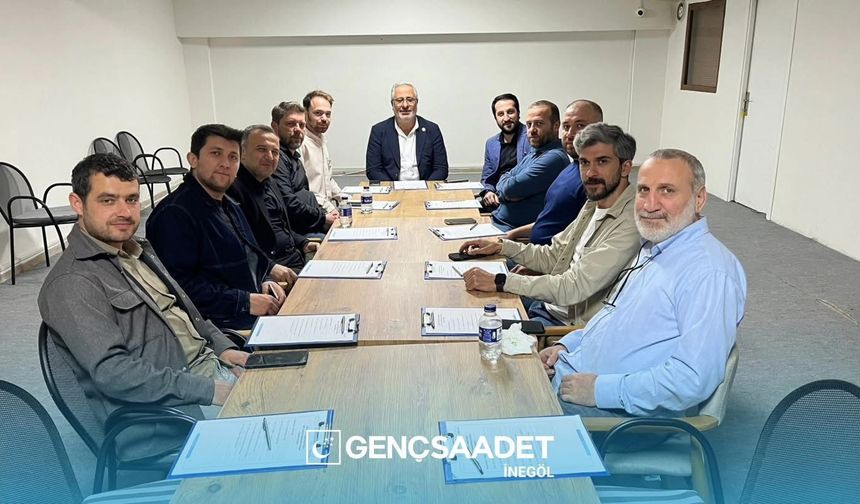 Saadet Partisi Gençlik Kollarından Çeyrek Değerlendirme Toplantısı