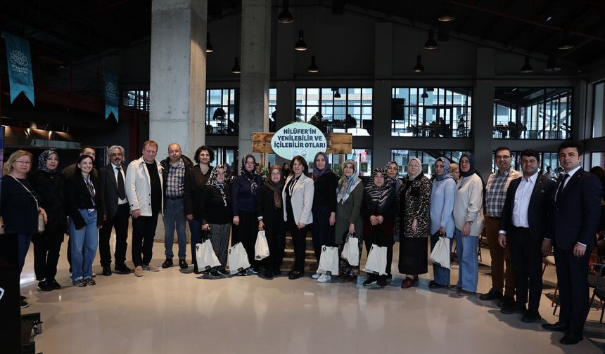 Bursa Nilüfer’in yenilebilir ve içilebilir otları için “Tadım Buluşması”
