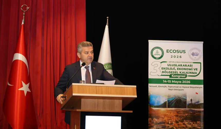 Artvin'de ECOSUS 2026 Kongresi başladı