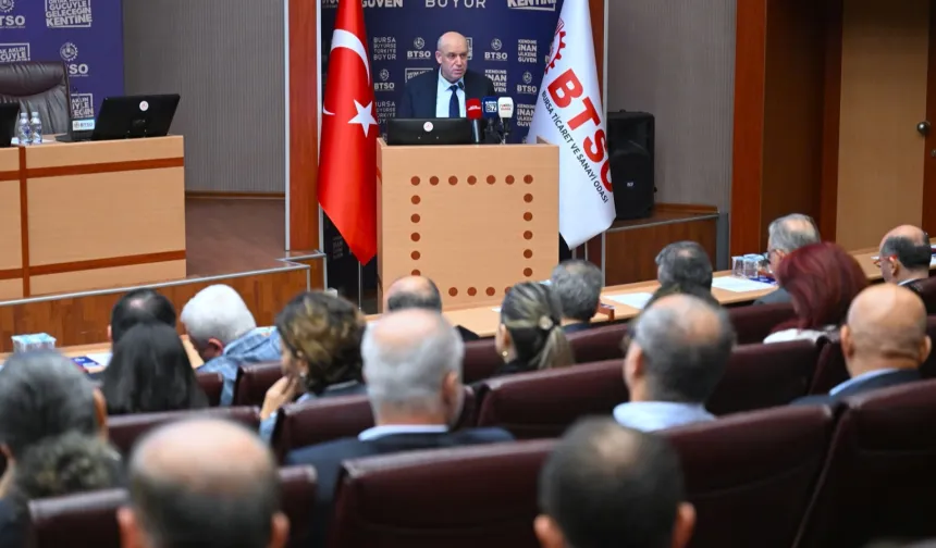BTSO'dan 2030 vizyonu: Bursa'yı daha rekabetçi merkez yapacağız