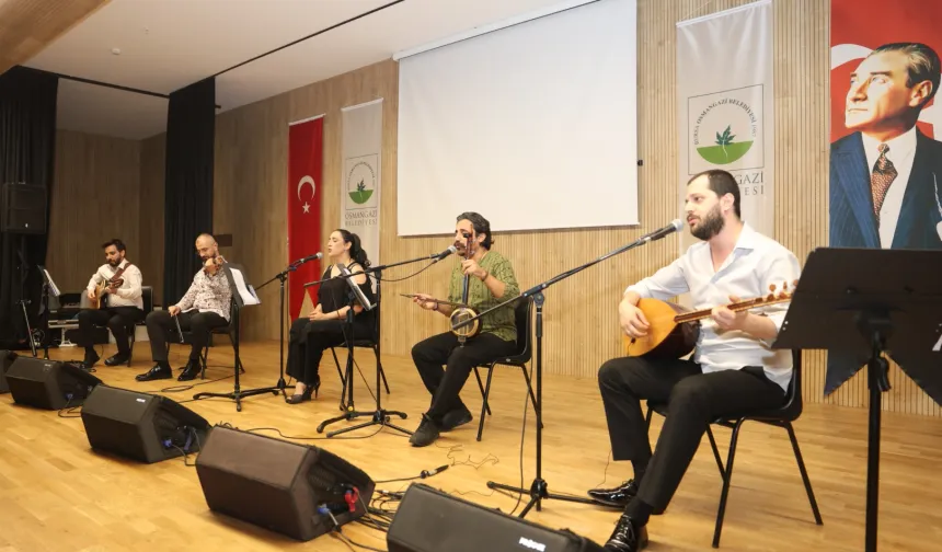 Bursa'nın fethinin 700. yılında Anadolu'dan türküler yankılandı