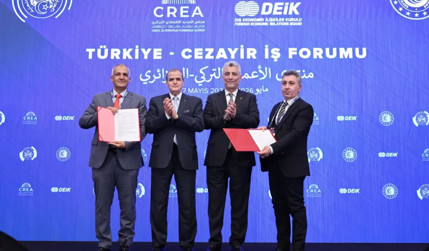 Cezayir ile hedef 10 milyar dolarlık ticaret hacmi