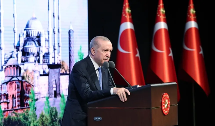 Cumhurbaşkanı Erdoğan: 202 vakıf eserini yeniden ayağa kaldırdık