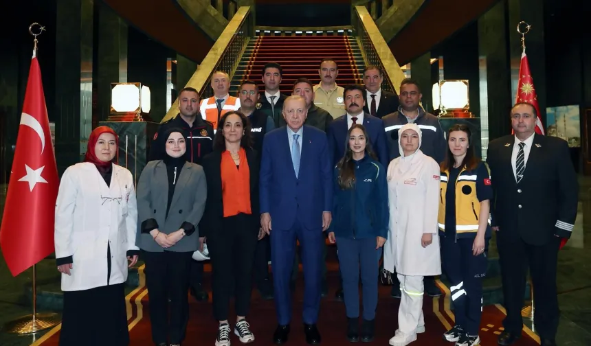 Erdoğan işçi ve işveren temsilcilerini ağırladı