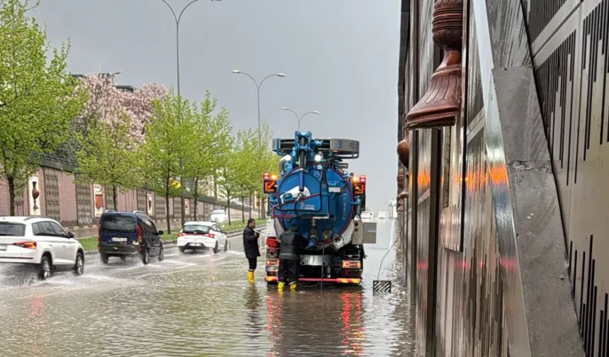 Gaziantep'te Alleben Deresi taştı!