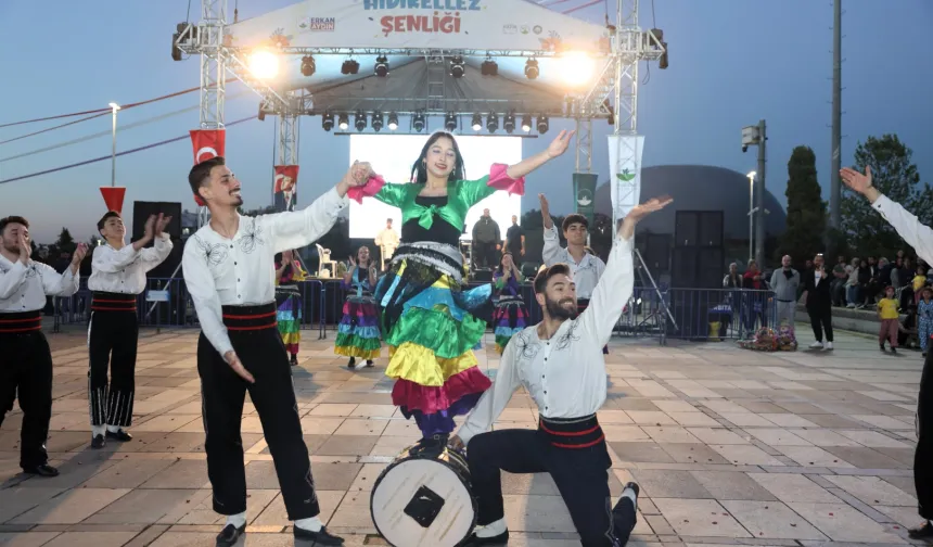 Osmangazi'de Hıdırellez mutluluğunu binler yaşattı