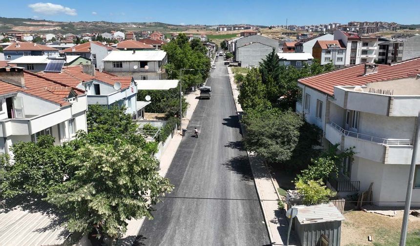 Bursa İnegöl'de yollar yenileniyor