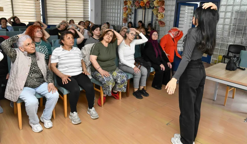  Ankara'da kadınlara sağlık ve hareket eğitimi