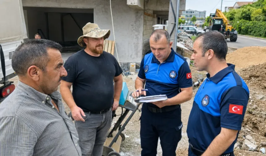 Bursa Gemlik'te inşaat ve gürültüye 'sınav' molası!