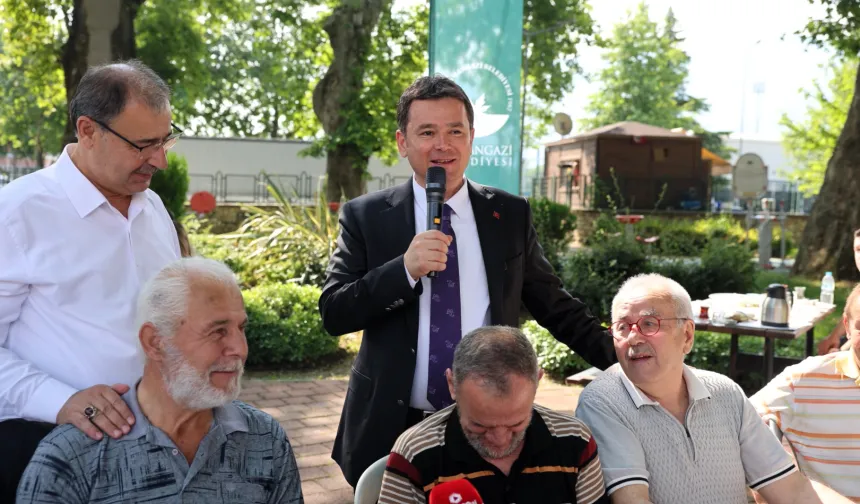 Başkan Aydın Veysel Karani sakinleriyle buluştu