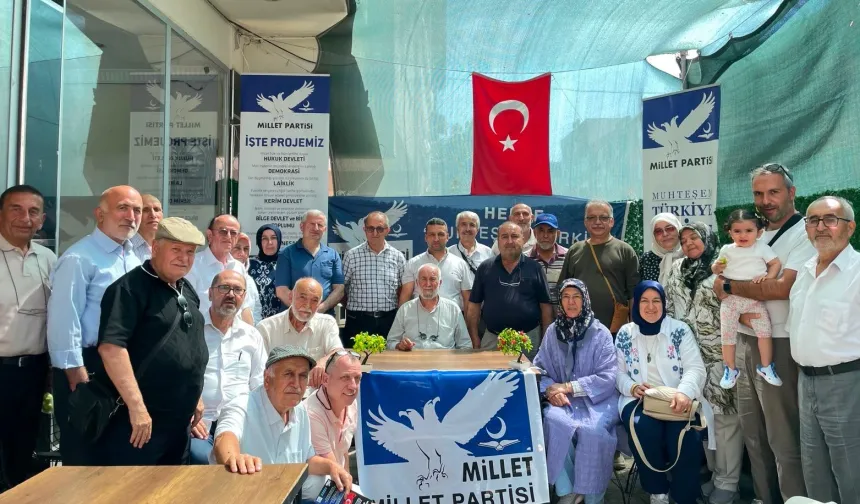 Bursa'da 'Millet'in kongreleri Mustafakemalpaşa ile başladı