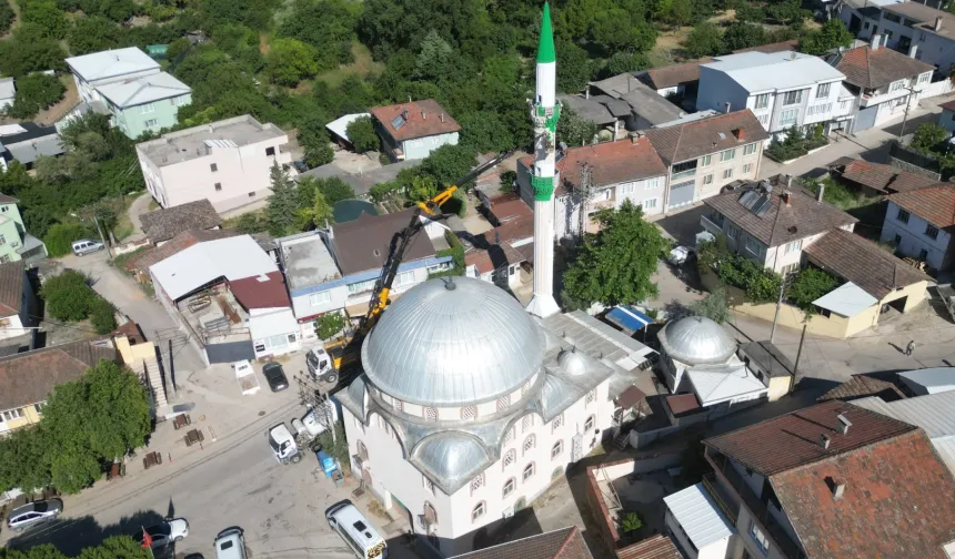 Bursa'daki camiler Büyükşehir eliyle yenileniyor
