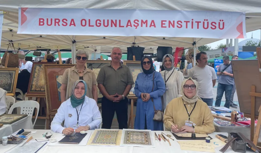 Hayat Boyu Öğrenme Şenliği Bursa'da kutlandı