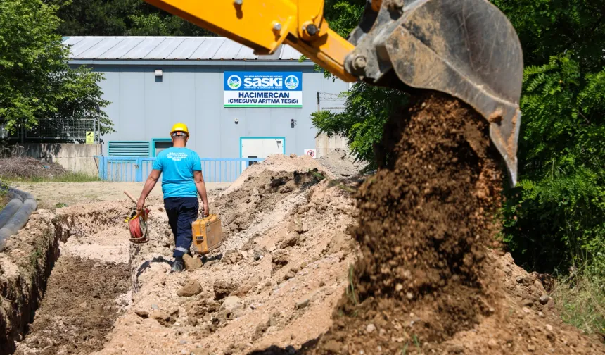 Sapanca'nın 5 mahallesinde içme suyu altyapısı yenileniyor