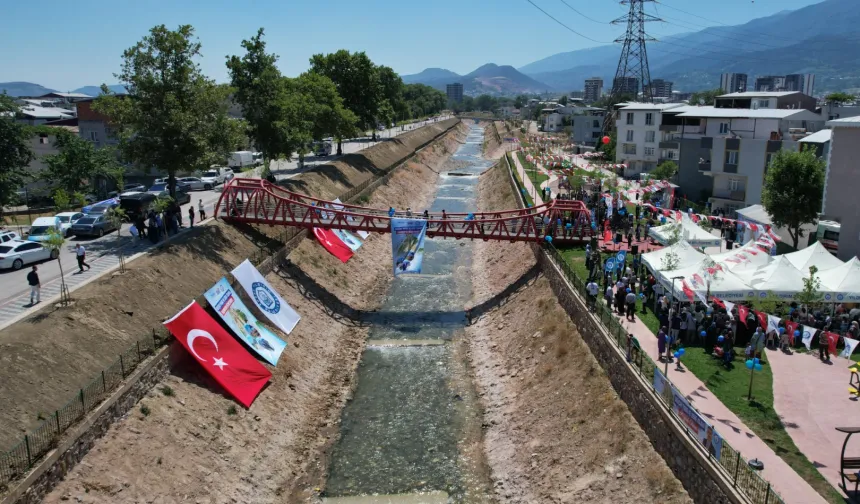Bursa Yıldırım Deliçay'da risk bitti, yaşam başladı