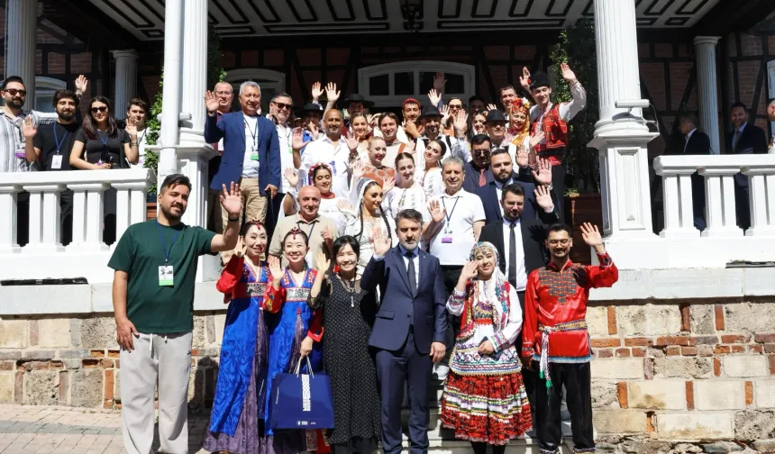 Altın Karagöz ekiplerinden Başkan Vekili Biba'ya ziyaret