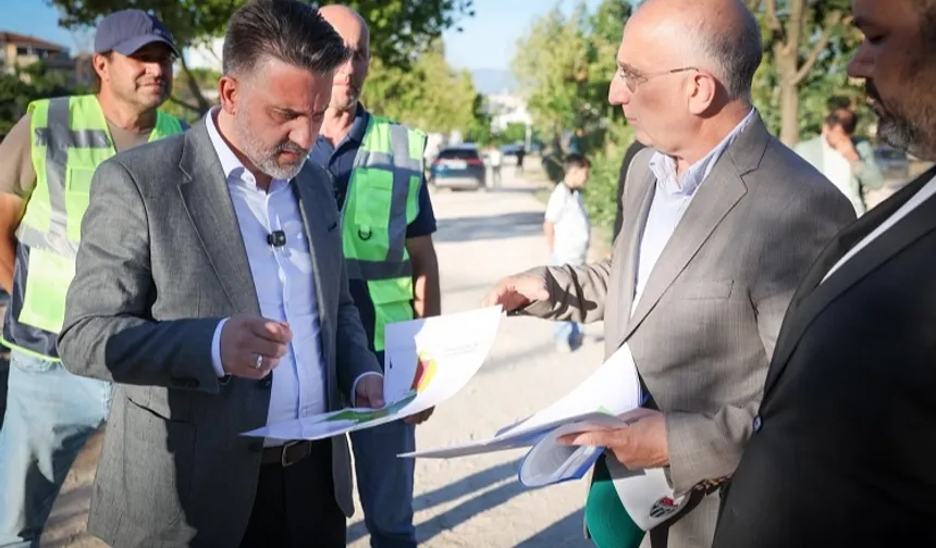 Bursa Büyükşehir'den Hamitler'e modern mesire alanı