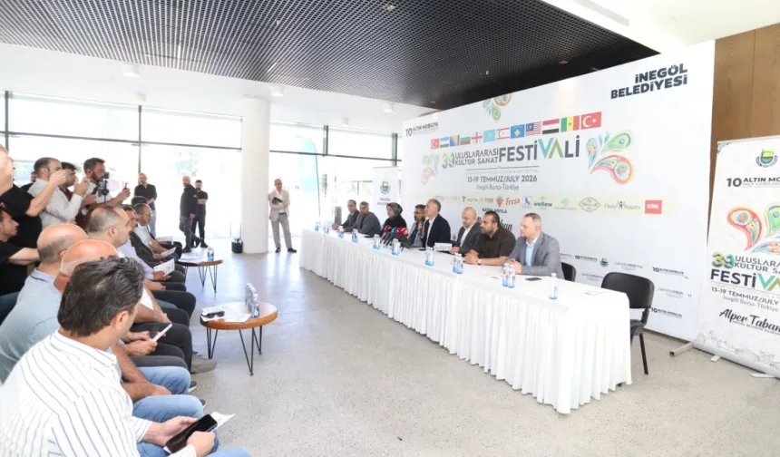 İnegöl'de 39. Uluslararası Kültür Sanat Festivali başlıyor