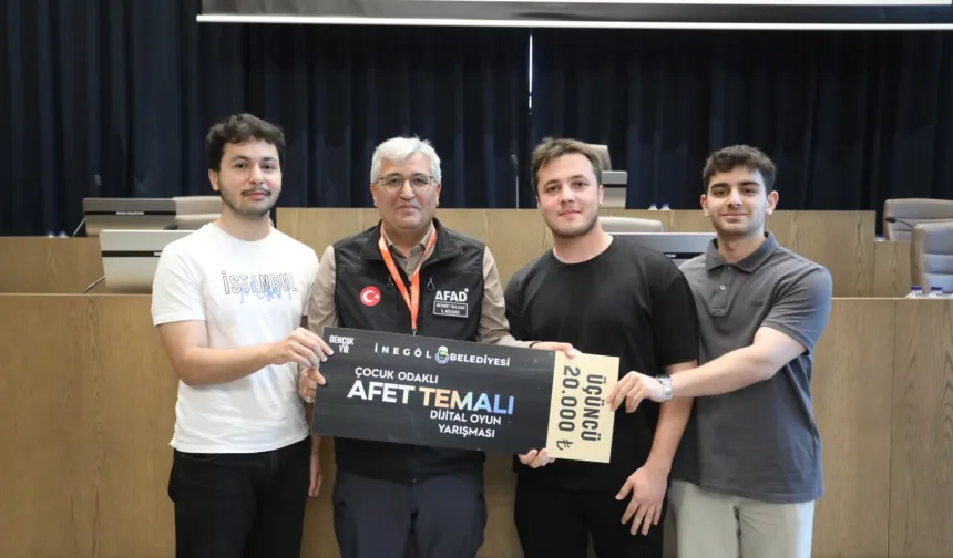 İnegöl'ün afet oyunları erişime açıldı