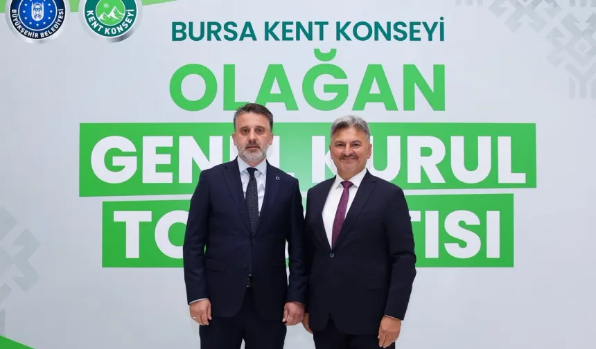 Bursa Kent Konseyi Başkanı Orhan Samast oldu