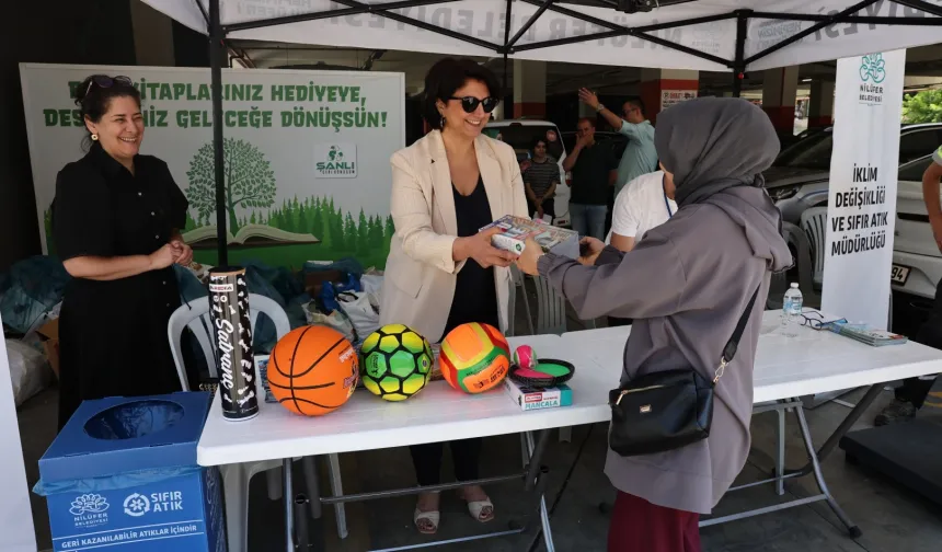 Bursa Nilüfer'de atık kağıtları getiren hediye kazanıyor