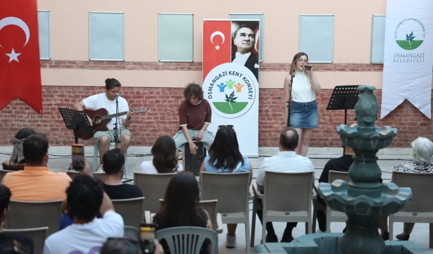 Bursa Osmangazi Gençlik Meclisi yeni döneme konserle başladı