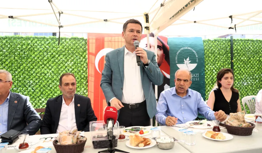 Bursa Osmangazi'de mahalle buluşmaları devam ediyor