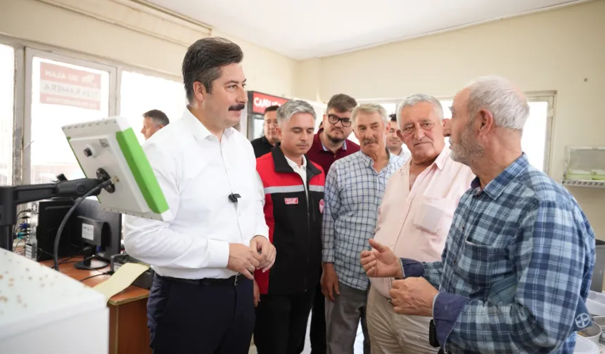 Bursa Yenişehir'de buğday alımları başladı