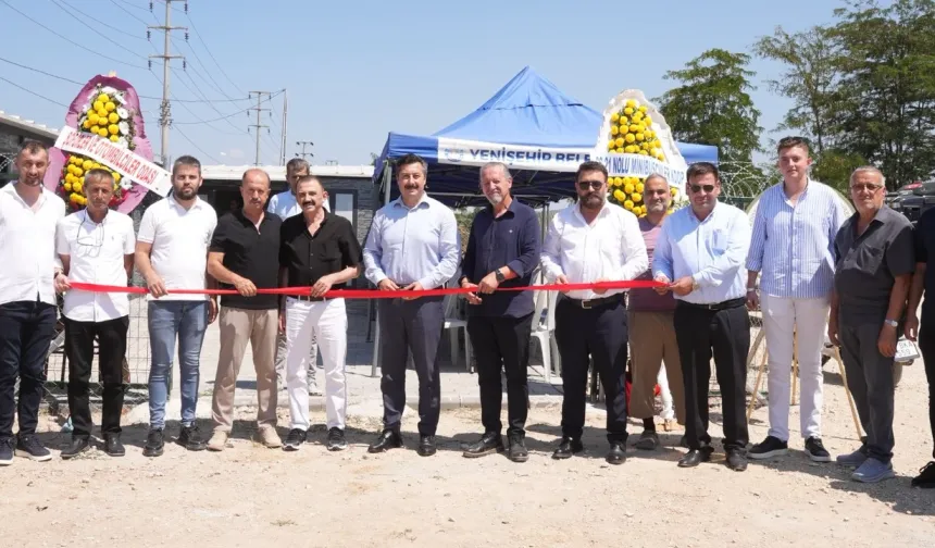 Bursa Yenişehir'de lojistiğe güç katacak yatırım