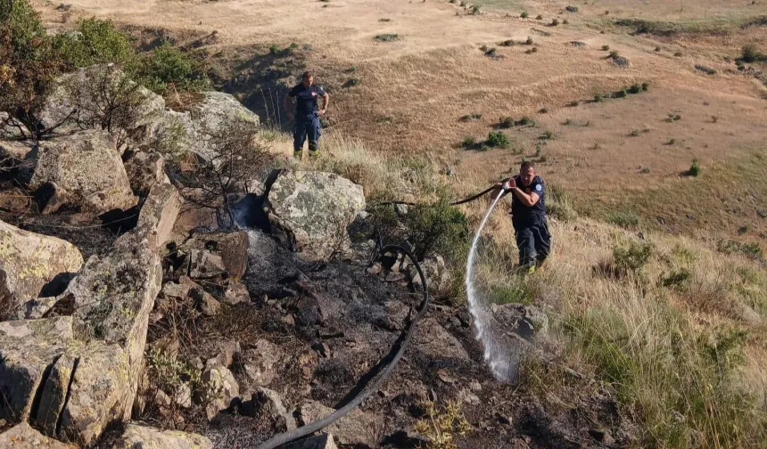 Eskişehir'deki orman yangınına müdahale sürüyor