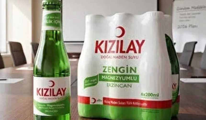 Kızılay maden suyu şoku! Raflardan toplatılıyor
