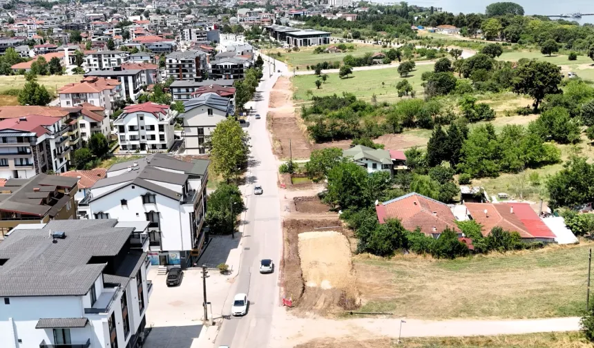 Selahattin Eyyubi Caddesi'nde 2. etapta sona doğru