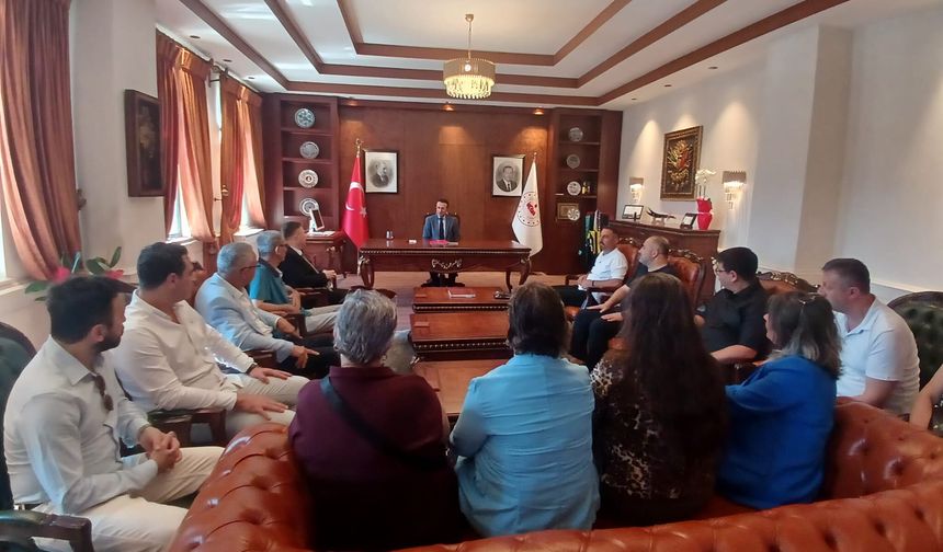 Yeni Parti İnegöl protokol ziyaretlerine başladı