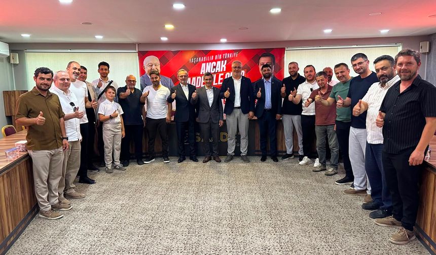 Yeniden Refah'dan saadet partisine ziyaret
