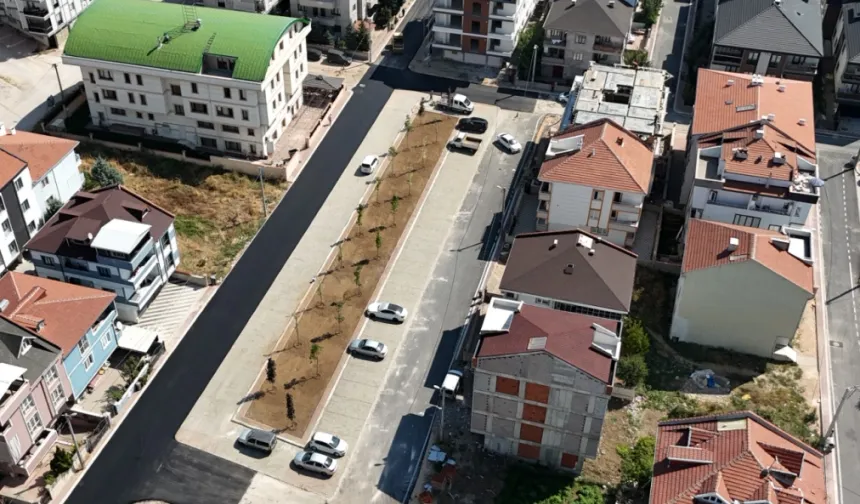 İnegöl'den Yeni Mahalle'ye 64 araçlık otopark