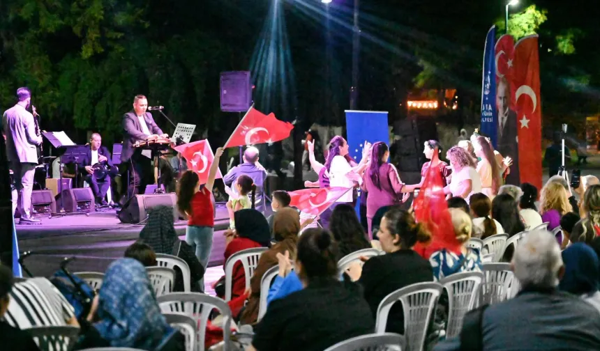 Bursa Kültürpark'ta zafer coşkusu!