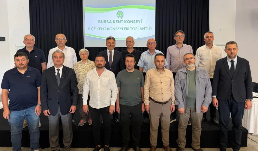 Bursa'da kent konseyleri 'ortak vizyon' için buluştu