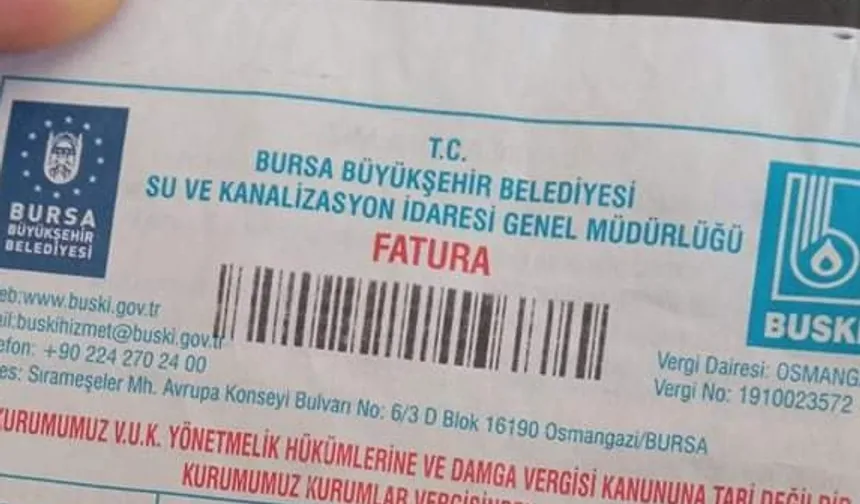BUSKİ'den su tarifeleri açıklaması... Aylık güncelleme yeni zam uygulaması değil