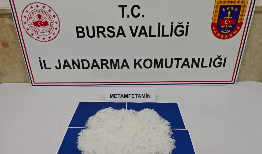 Bursa Gürsu'da operasyonu... İş yerinden 1,9 kilogram metamfetamin çıktı