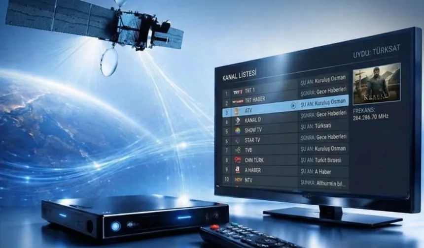 TKGS olmayan Televizyonlarda TÜRKSAT frekans ayarı nasıl yapılır? Manuel kanal arama adımları