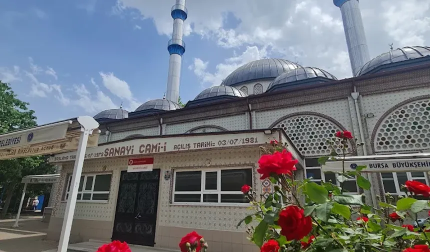 İnegöl Sanayi Caminin Adı Değişti! İşte Yeni İsmi