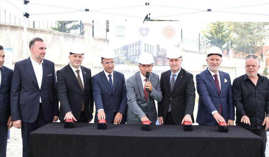 Nedim İncebay Yönetimindeki Yenice OSB'de yeni yatırımın temelli atıldı