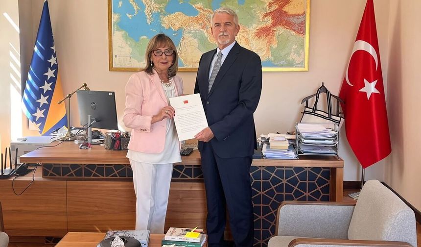 Muzaffer Çilek'e Bosna Hersek'ten 4. Dönem Görevi