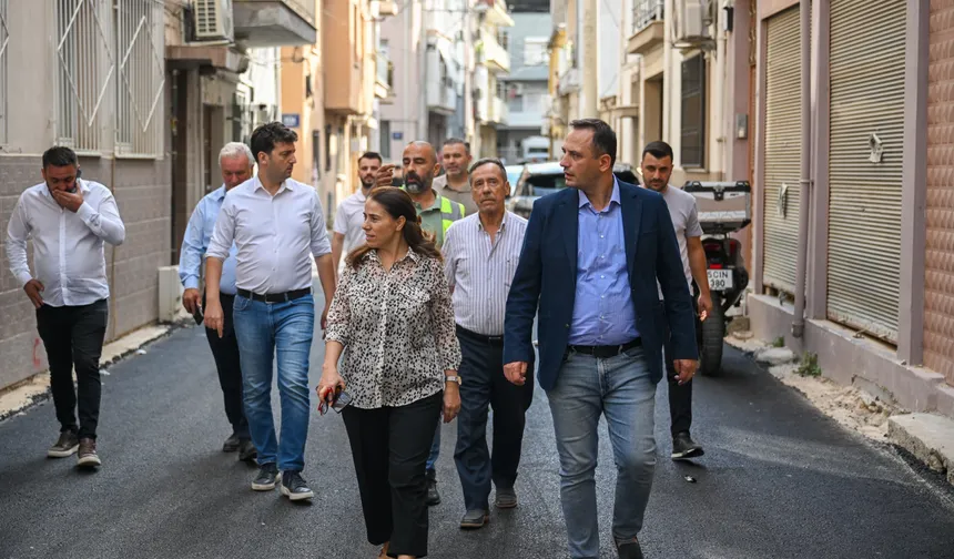 Bornova'da dev asfalt hamlesi!