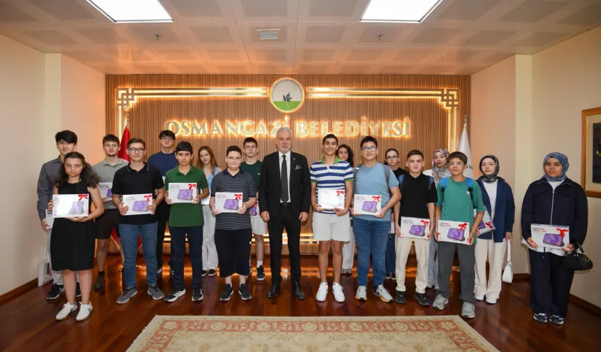 Bursa Osmangazi'de Dijiders başarıya giden yolu açtı