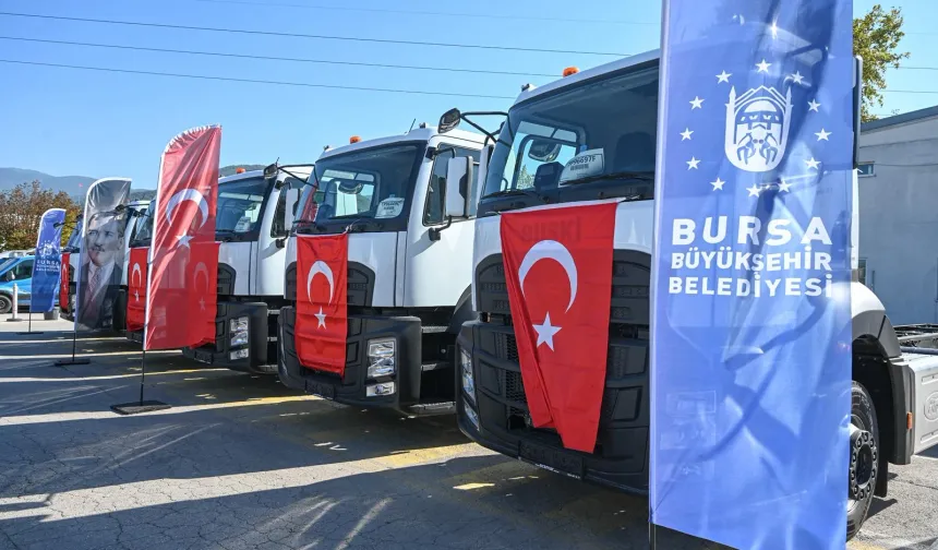 BUSKİ'ye 156 milyon TL'lik yeni filo!